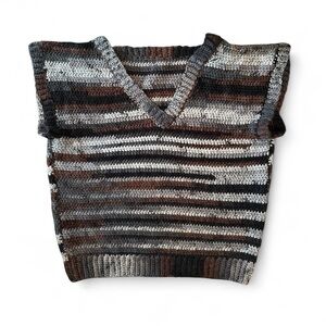 Men’s Hand Knit Sweater Vest